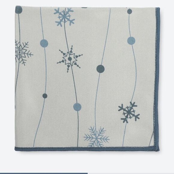 Norwex Stainless Steel Cloth Snowflake Limited Edition NWOT - Picture 1 of 11